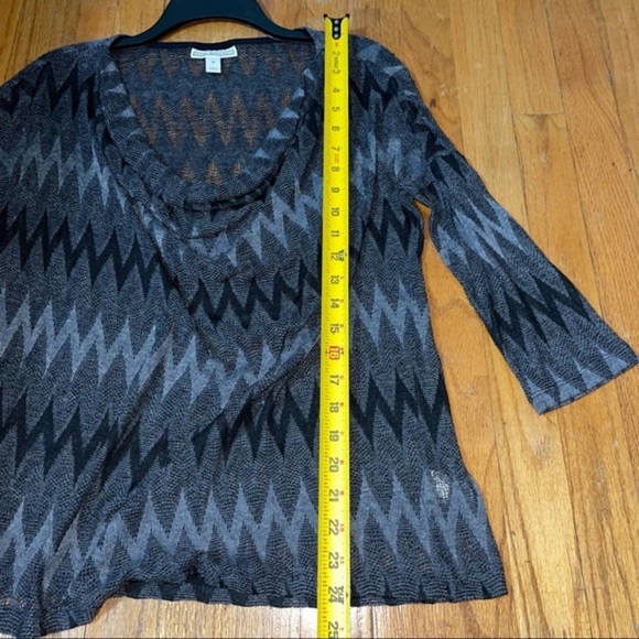 Dana Butchman-Sleek see-through sweater! - Picture 4 of 8